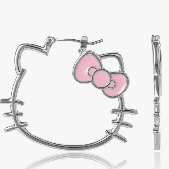 Hello Kitty Dangle & Hoop Earrings - Picture 6 of 13
